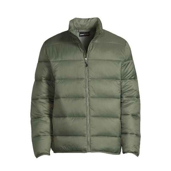 Men's Lightweight Quilted Packable Puffer Jacket Coat Size M - Picture 1 of 8